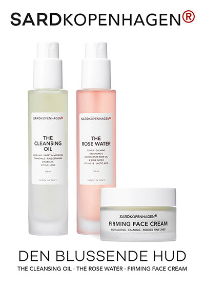 DEN BLUSSENDE HUD PRODUKT GUIDE