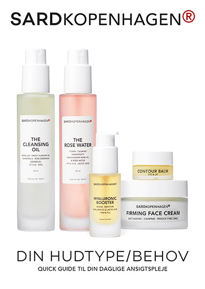 DIN HUDTYPE / BEHOV PRODUKT GUIDE