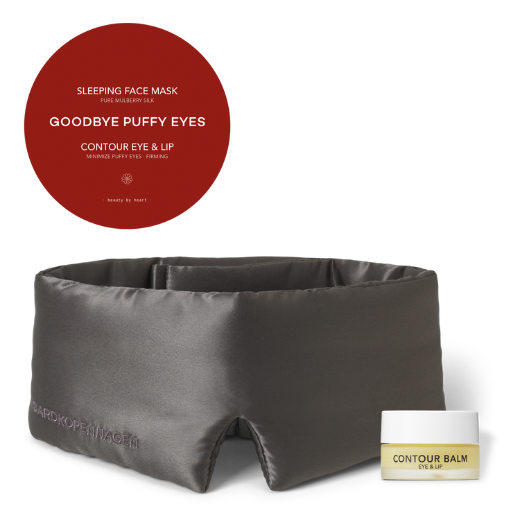 "GOODBYE PUFFY EYES" - Pure Mulberry silk 22 momme