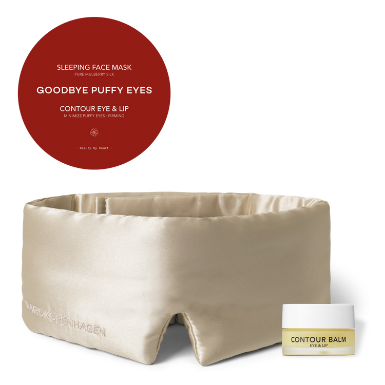 "GOODBYE PUFFY EYES" - Pure Mulberry silk 22 momme