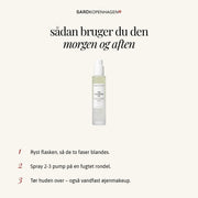 Sådan bruger du THE CLEANSING OIL – 3 trin – SARDKOPENHAGEN