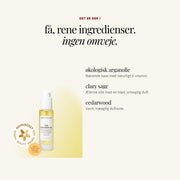 Ingredienser i THE GODDESS OIL: økologisk arganolie, clary sage, cedarwood – SARDKOPENHAGEN